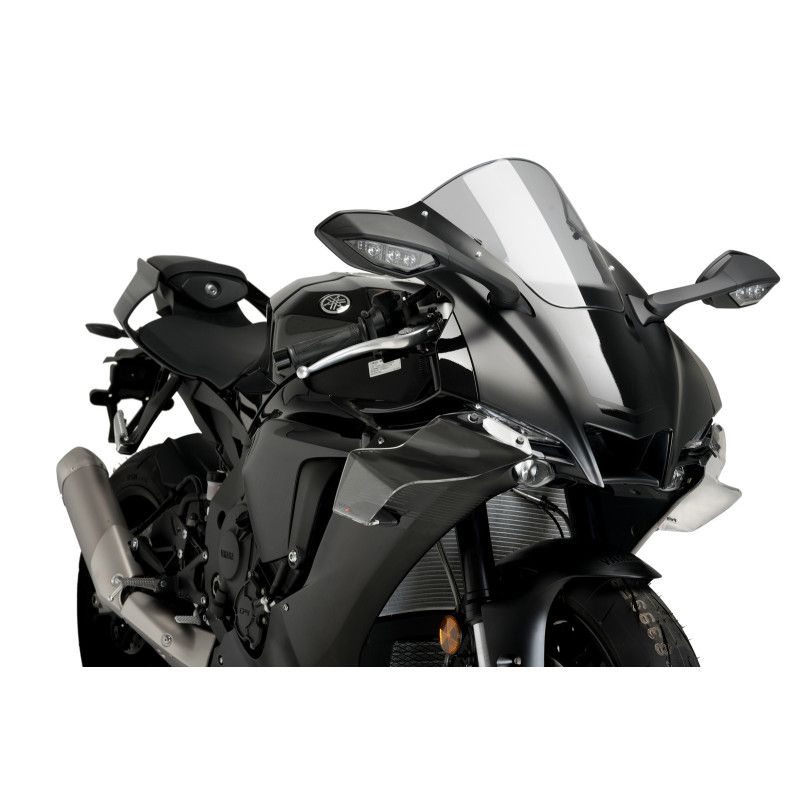 puig front spoiler gp yamaha yzf r1/r1m 2025 light smoke