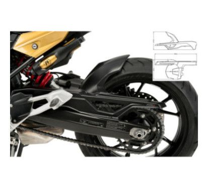 puig parafango posteriore bmw f900 r 2025 carbon look