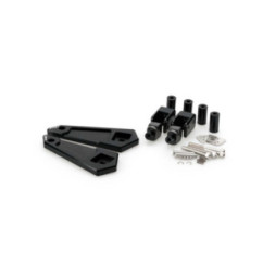 Adaptadores de reposapies fijos Puig para Honda X ADV 2025 en negro