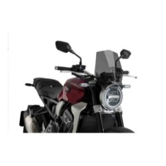 Parabrisas Puig Naked NG Sport para Honda CB650R Neo Sports Cafe 19-20, ahumado oscuro