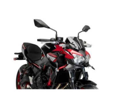 puig front spoiler downforce naked kawasaki z650 2025 matt black