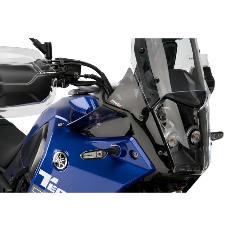 Deflecteurs avant Puig augmentes Yamaha Tener Explore Edition 2025 Fume fonce