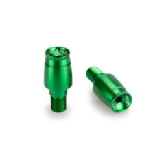 Embouts de guidon Puig mod. sport pour Yamaha T-Max 560 Max Tech 2025, vert