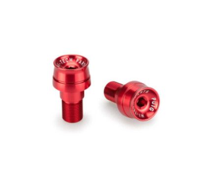 Embouts de guidon Puig mod. speed pour Yamaha T Max 560 2025, rouge