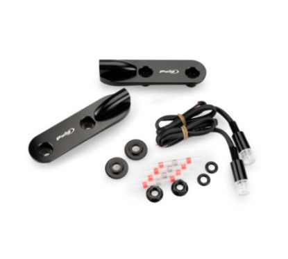 Cache-retroviseur Puig avec languette pour clignotants, noir, pour BMW M1000 RR 2025