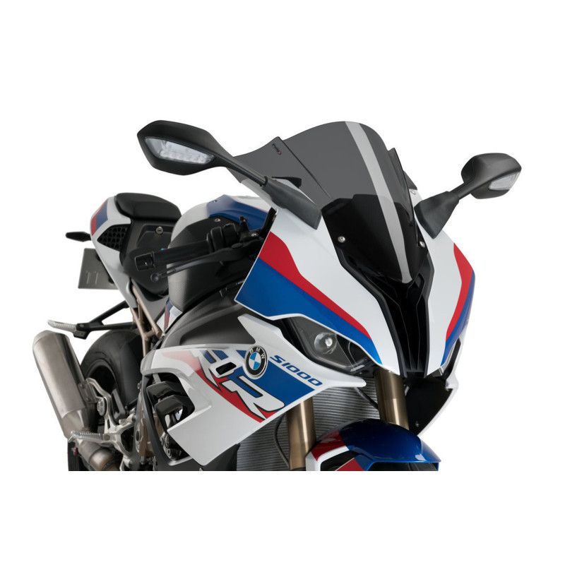 puig z racing windshield for bmw s1000 rr 2025 dark smoke