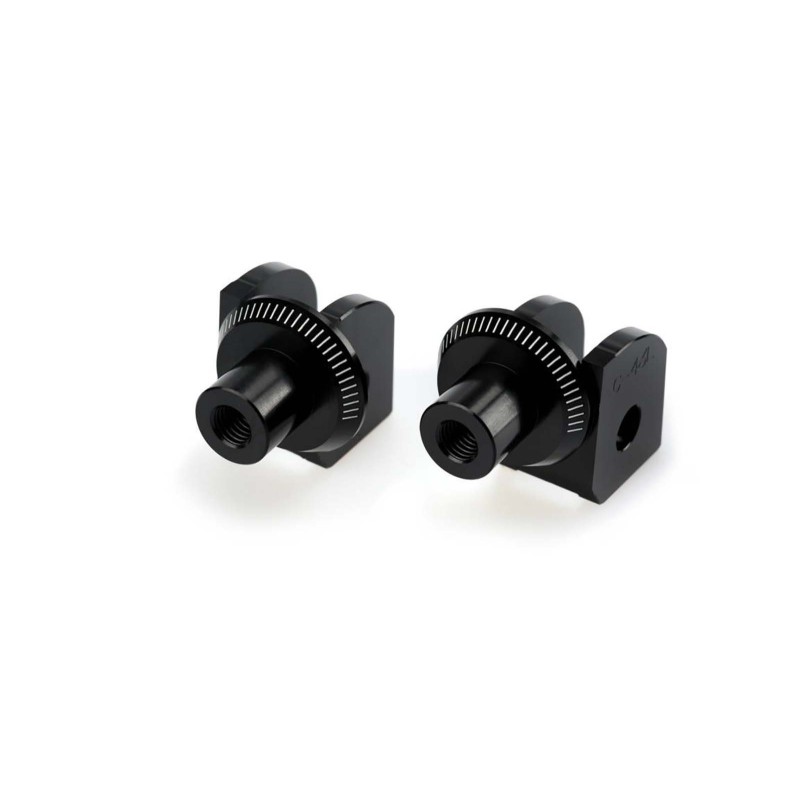 Adaptateurs de repose-pieds fixes Puig pour BMW R Nine T Scrambler 16-20, noir