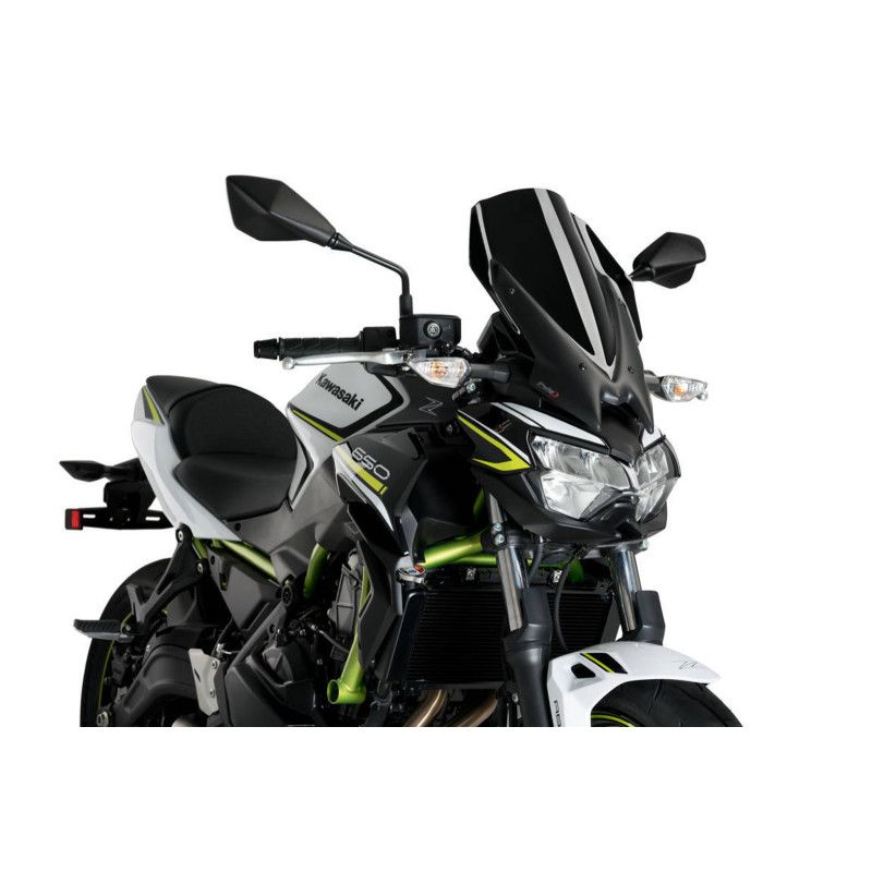 puig cupolino naked n.g. touring per kawasaki z650 2025 nero