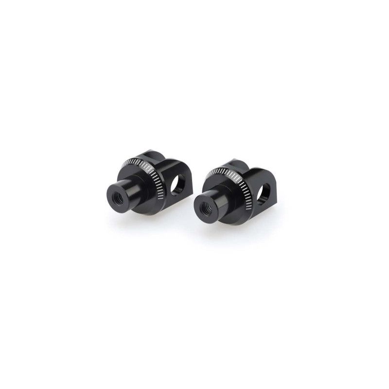 puig fixed rider pegs adapters kawasaki z650 2025 black