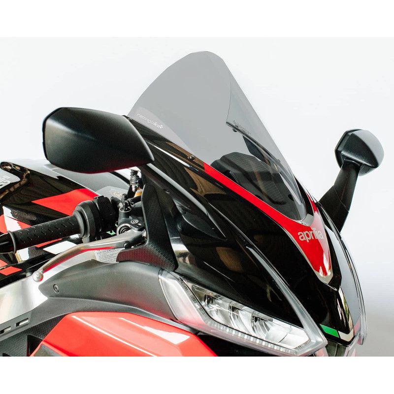 racingbike racing hp windshield for aprilia rsv4 1100/factory 2025 light smoke