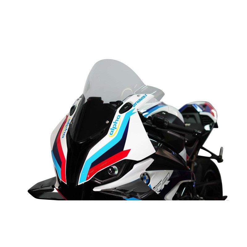 Carenage Racing HP pour BMW S1000 RR 2025, fume clair