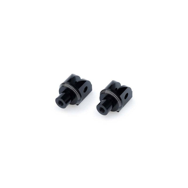 puig fixed rider pegs adapters for bmw k1300 r 09 16 black