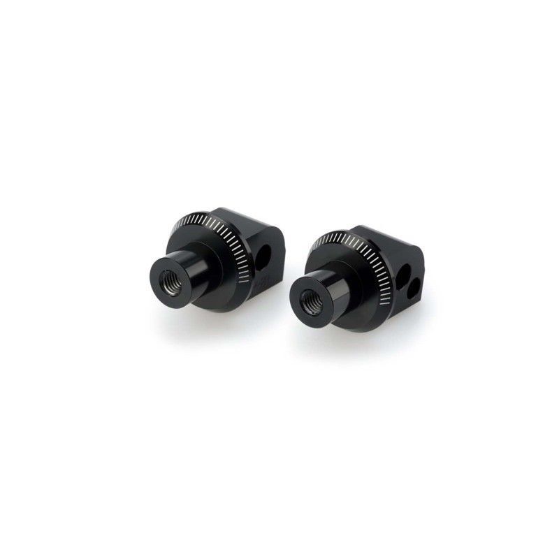 Puig feste Beifahrerfussrastenadapter fur Aprilia Caponord 1200 13 14 schwarz