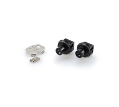 puig fixed passenger pegs adapters for bmw r1200gs adventure 06 13 black
