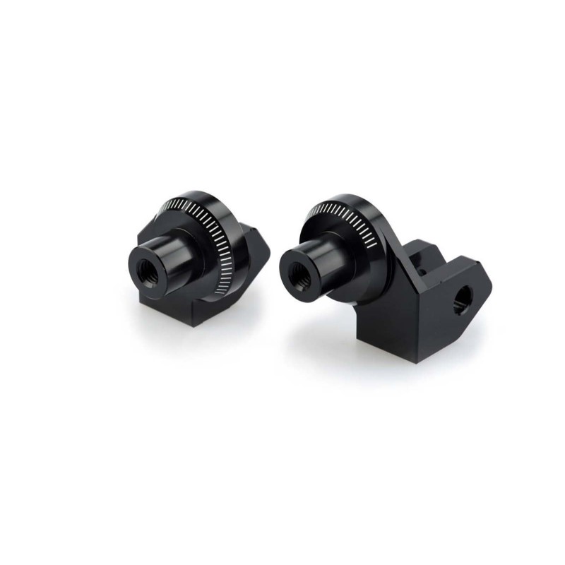 puig fixed rider pegs adapters for yamaha xv950 r 14 20 black
