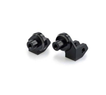 Adaptateurs de repose-pieds fixes Puig pour Yamaha XV950 R 14-20, noir
