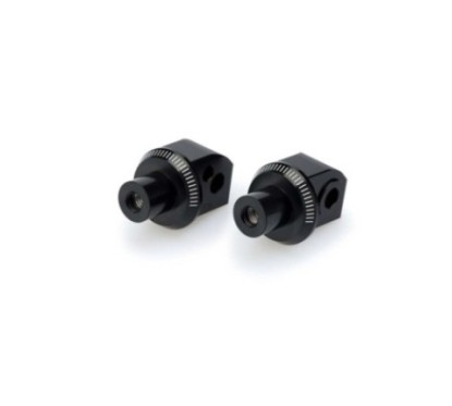 Puig Adapter feste Beifahrerrasten Benelli Leoncino 800 22 25 schwarz