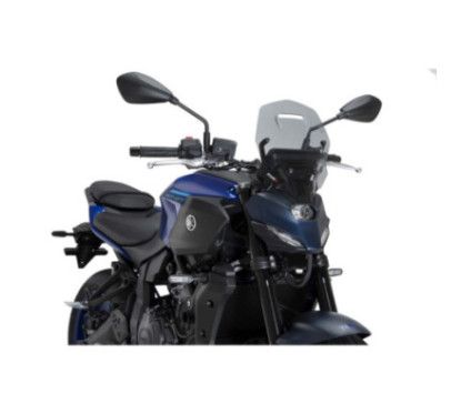 Puig Naked NG Touring-Windschutzscheibe fur Yamaha MT 07 2025, leicht getont