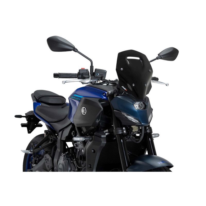 puig naked ng touring screen for yamaha mt 07 2025 black