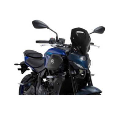 puig naked ng touring screen for yamaha mt 07 2025 black