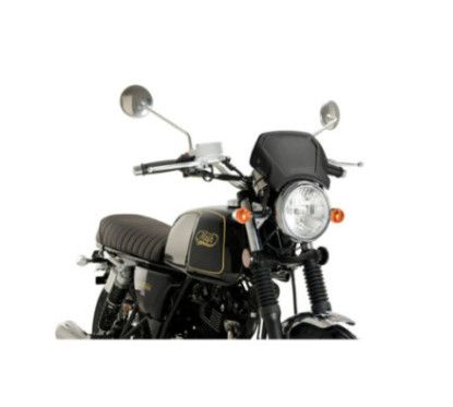 Puig Frontverkleidung Aluminium Triumph Bonneville T100 17 21 schwarz