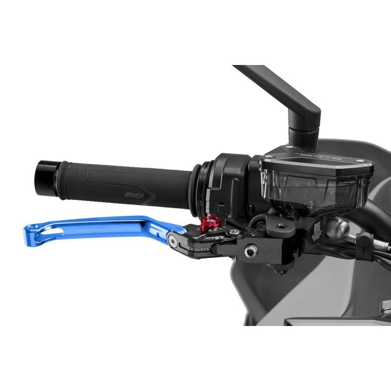Maneta de freno plegable Puig 4.0 selector azul y rojo