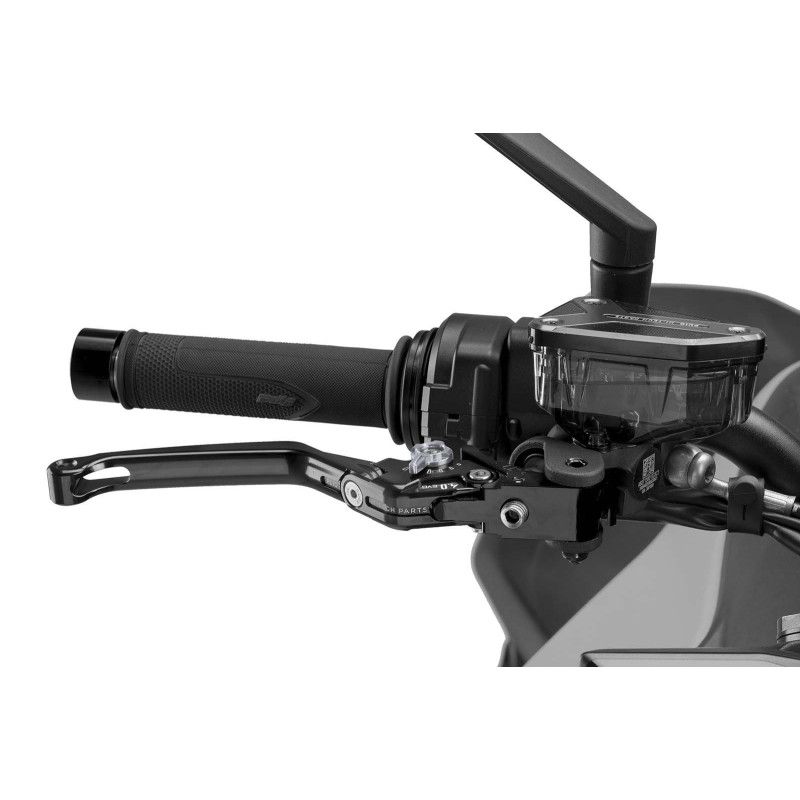 Levier de frein pliable Puig 4.0 selecteur noir et titane