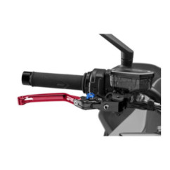 Puig 4.0 folding brake lever red and blue selector