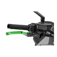 PUIG LEVER 4.0 BRAKE FOLDING GREEN AND SELECTOR GREEN
