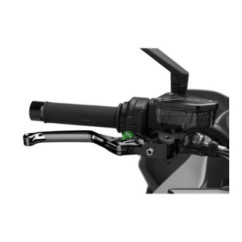 Levier de frein fixe Puig 4.0 selecteur noir et vert