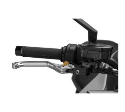Levier de frein Puig 4.0 selecteur fixe argent et or