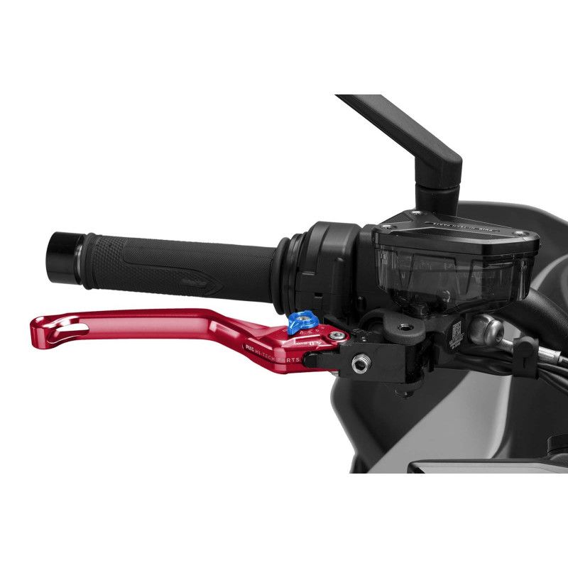 Puig 4.0 fixed brake lever red and blue selector