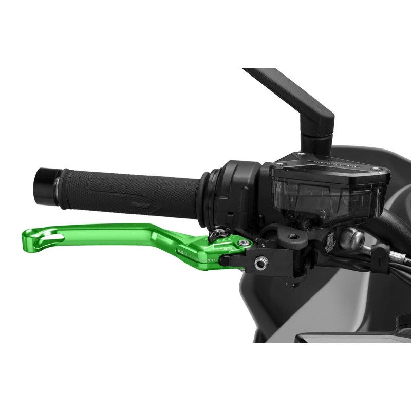 Levier de frein Puig 4.0 selecteur fixe vert et noir