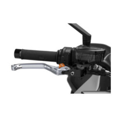 Maneta de freno fija Puig 4.0 titanio y selector naranja