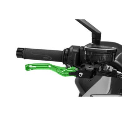 Puig 4.0 brake lever fixed short green and black selector