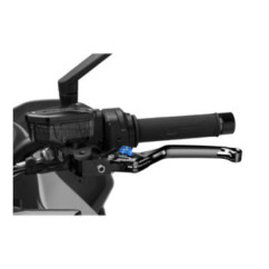 Puig 4.0 fixed clutch lever black and blue selector