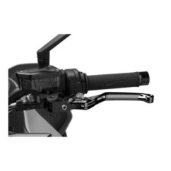 Maneta de embrague fija Puig 4.0 negra y selector de titanio