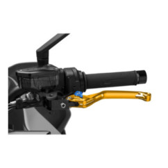 Puig 4.0 lever fixed clutch gold and blue selector