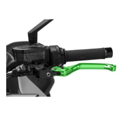 Levier d'embrayage fixe Puig 4.0 selecteur vert et noir