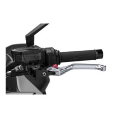 Puig 4.0 lever fixed clutch titanium and red selector