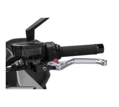 Puig 4.0 lever fixed clutch titanium and red selector