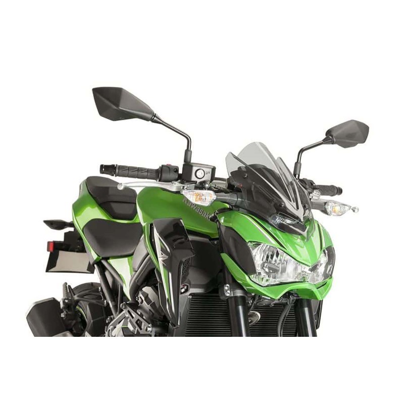 PUIG CUPOLINO NAKED NEW GENERATION SPORT KAWASAKI Z900 17-19 FUME CHIARO