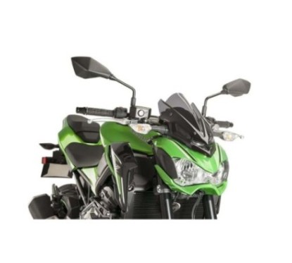 PUIG NAKED SCREEN NG SPORT KAWASAKI Z900 17-19 DARK SMOKE