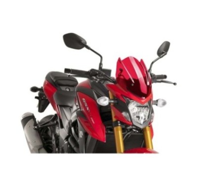 PUIG CUPOLINO NAKED NEW GENERATION SPORT PER SUZUKI GSX-S750 17'-21' ROSSO