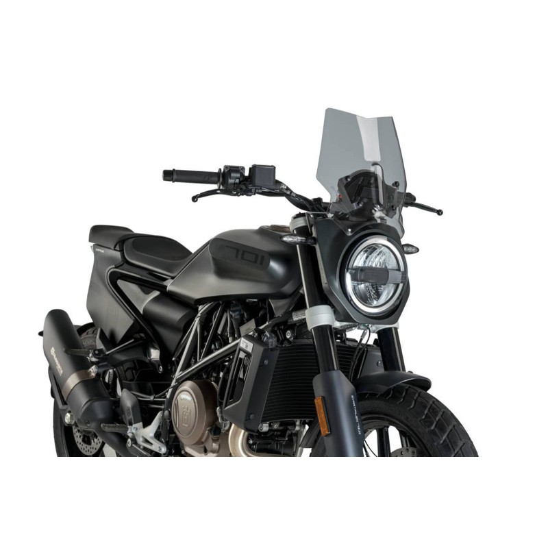 PUIG CUPOLINO NAKED NEW GENERATION SPORT PER HUSQVARNA SVARTPILEN 701 ANNO 19-21' COLORE FUME CHIARO