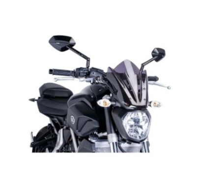 PUIG NAKED SCREEN NG SPORT YAMAHA MT-07 14-17 DARK SMOKE