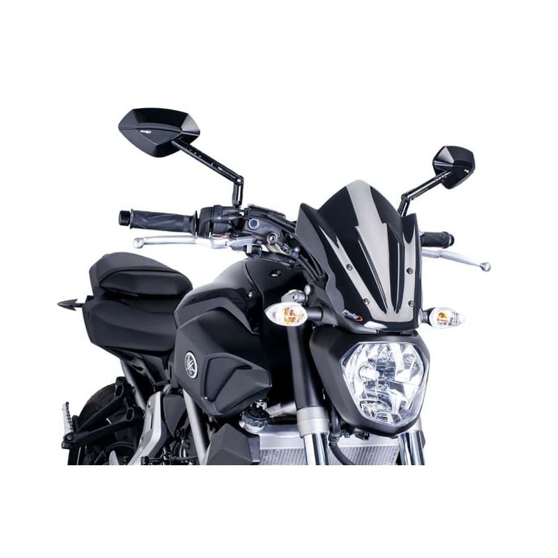 PUIG PARE - BRISE NAKED N.G. SPORT YAMAHA MT-07 14-17 NOIR