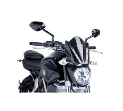 Cupula deportiva Puig Naked NG para Yamaha MT 07 14 17 negra