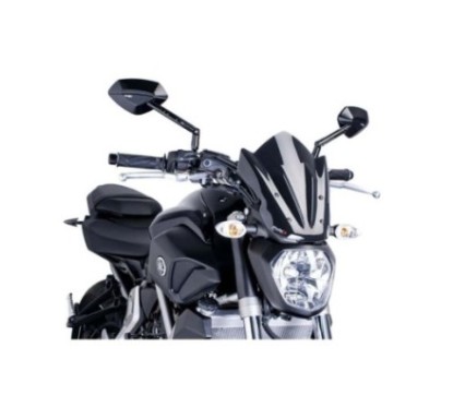 PUIG NAKED SCREEN NG SPORT YAMAHA MT-07 14-17 SCHWARZ