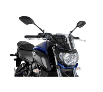 PUIG CUPULA NAKED N.G. SPORT YAMAHA MT-07 18-20 AHUMADO